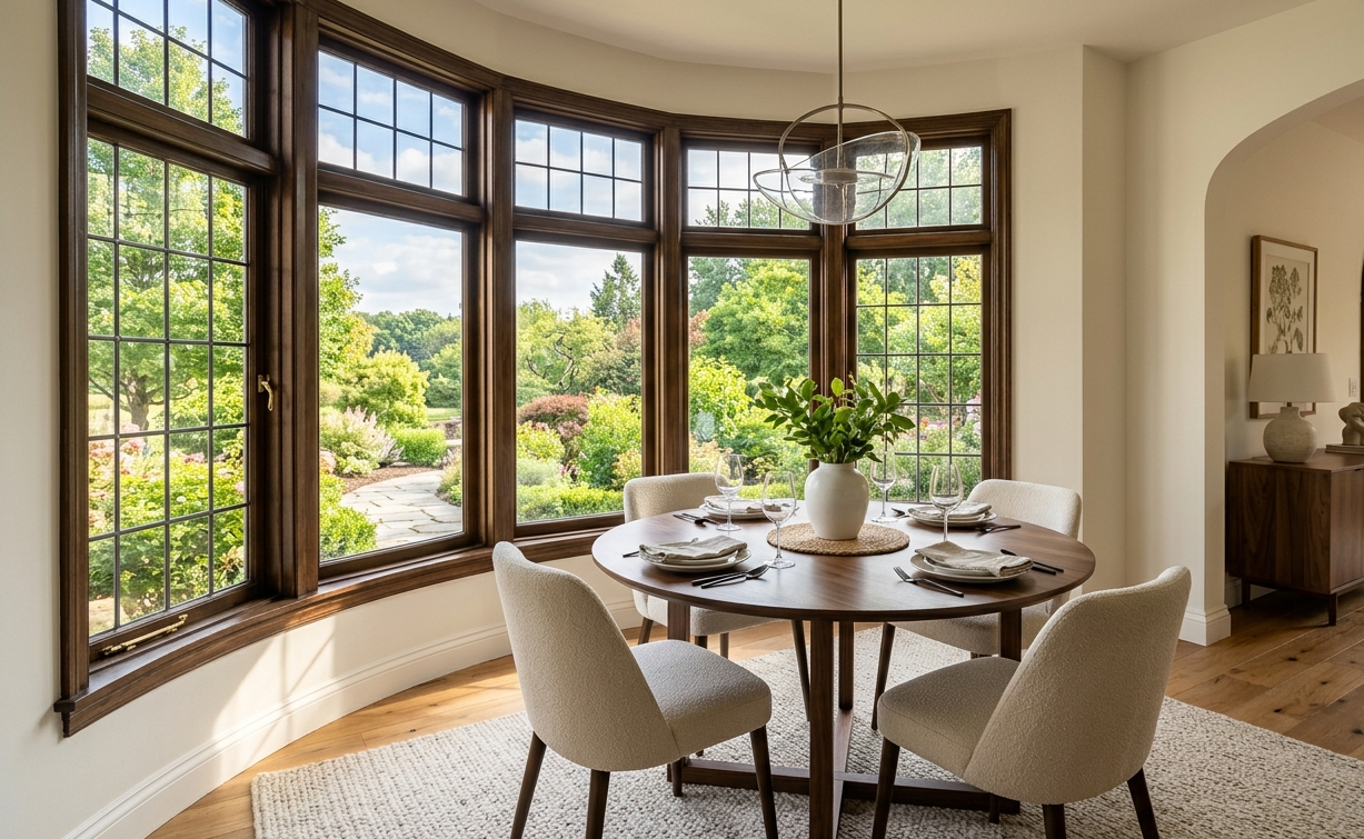 Elegant bay windows Jennings LA