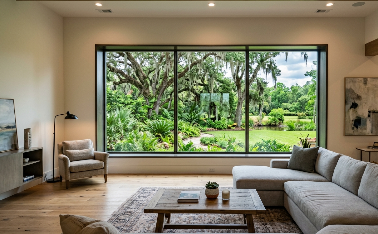 Clear-view picture windows Jennings LA